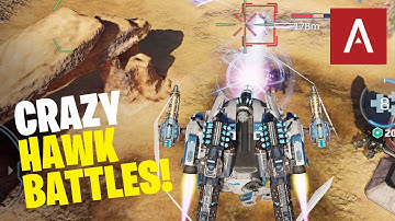War Robots Remastered - CRAZY Hawk Battles In HD Graphics! WR Test Server Gameplay