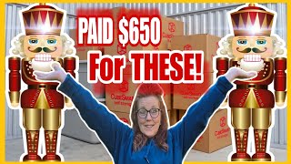 I Bought An Abandoned Storage Unit for the Nutcrackers! SCORED BIG! 
