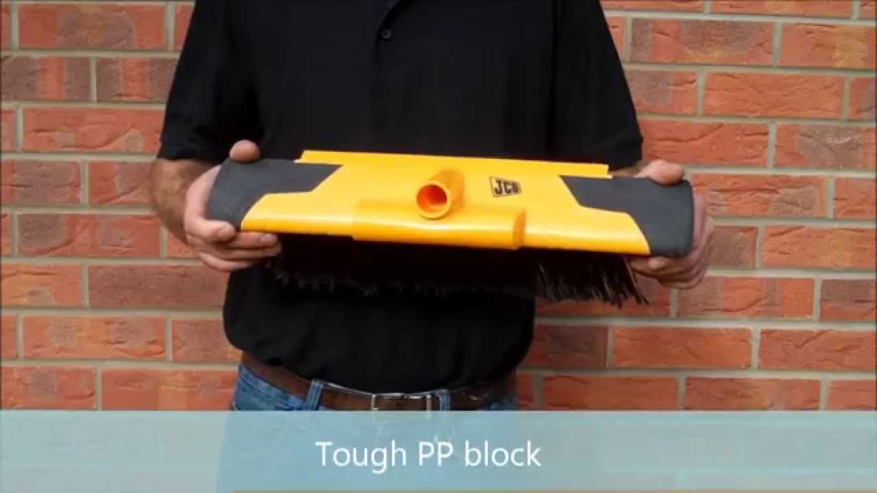 JCB Tough Broom The Ultimate Outdoor Broom YouTube