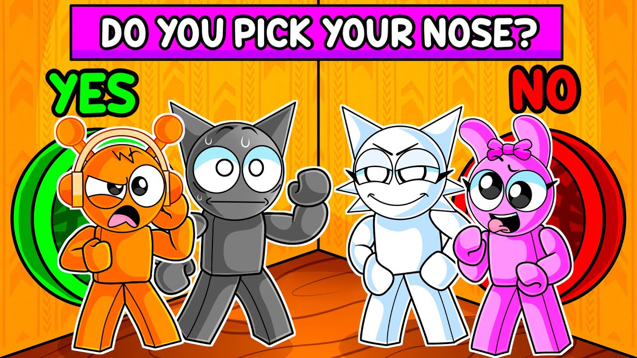 SPRUNKI SQUAD PICK A SLIDE