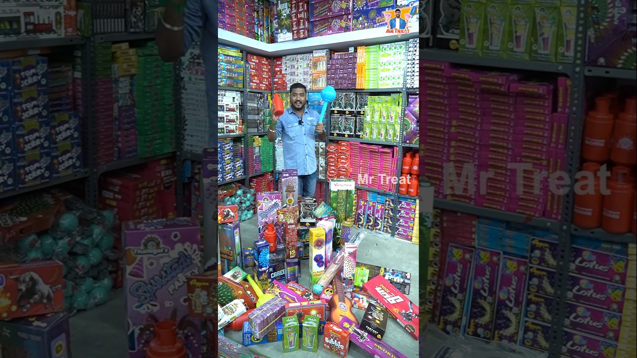 தீபாவளிக்கு பட்டாசு வாங்கிட்டீங்களா..⁉️💥 #shorts #diwali #crackers #sivakasi #video #mrtreat
