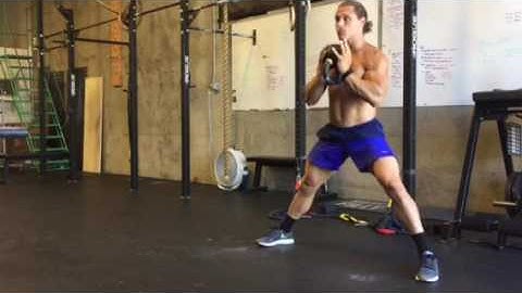 Goblet Cossack Squat