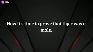 Male Lion defeat the Male tiger|| Proof that the tiger was a male(watch full video)