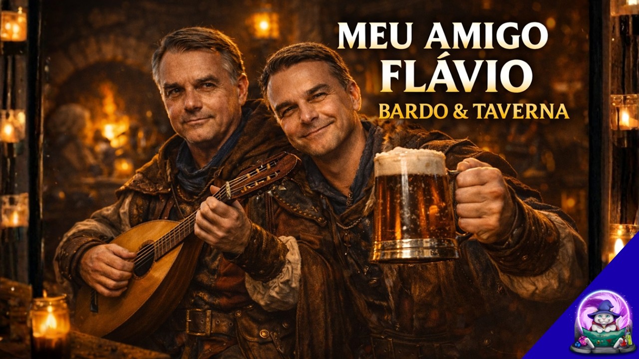 MEU AMIGO FLÁVIO – SAGA VIKING | Versão Bardo & Taverna (Paródia Medieval)