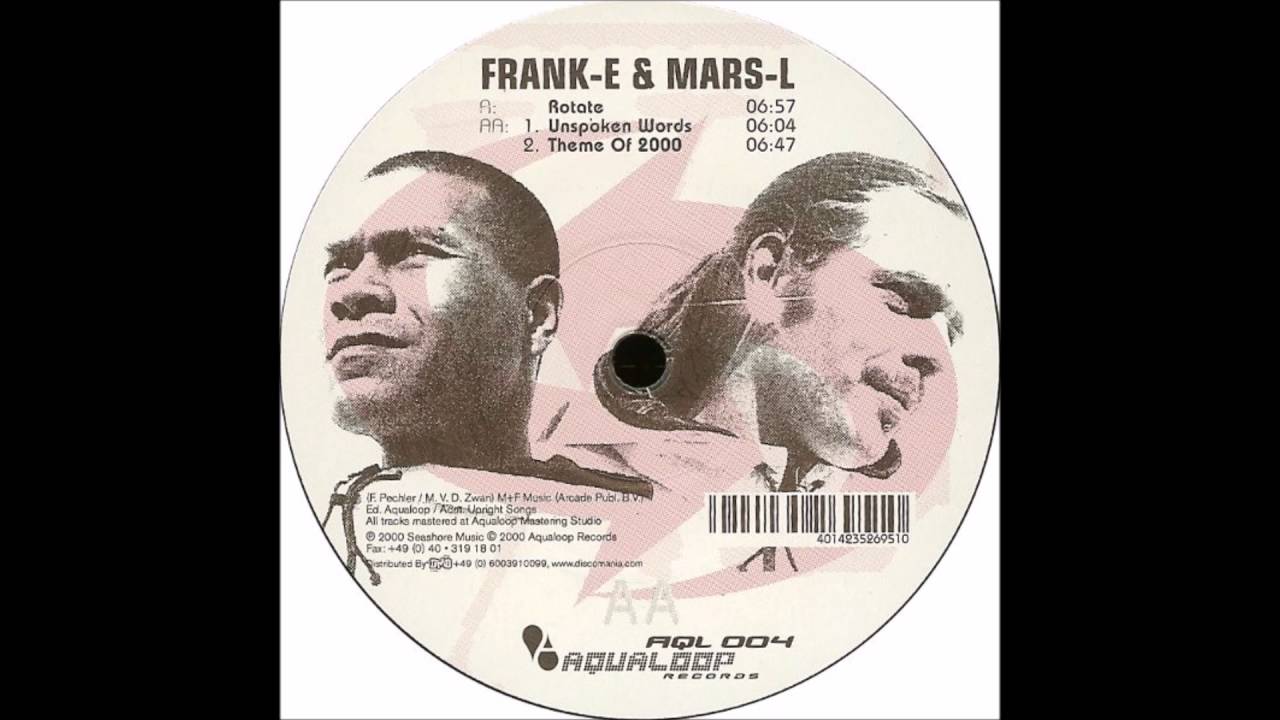 Guarda Frank-E & Mars-L - Rotate (2000) su YouTube Guarda Frank-E & Mars-L - Rotate (2000) su YouTube