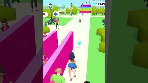 Makeover Run All Levels Android,iOS Gameplay Level 393 #shorts