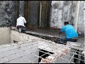 Demolición de losa de concreto armado (acero podrido y concreto pobre de cemento