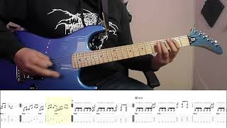 Pestilence-Chronic Infection Guitar Playthrough w/tabs