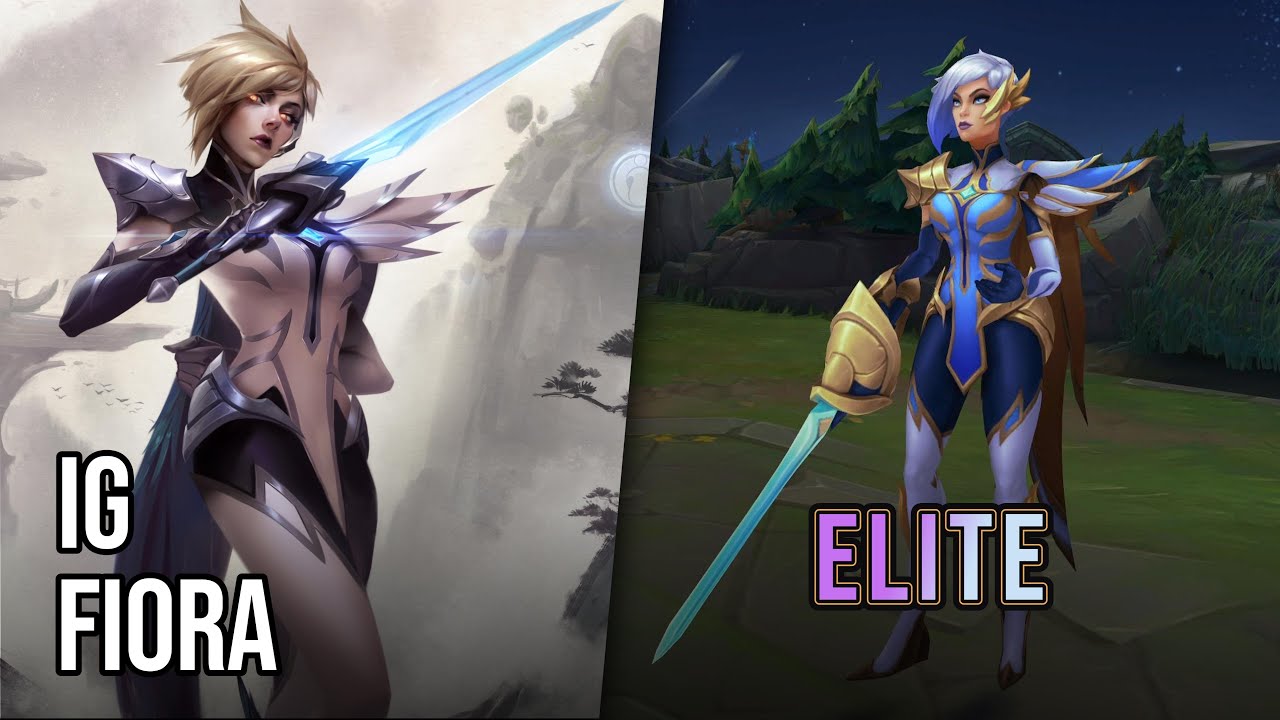 Фиора iG Элитная | League of Legends | Хрома-скин