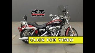 M1373 2012 Harley-Davidson FXDC Dyna Super Glide Custom in Ember Red Sunglo/Merlot