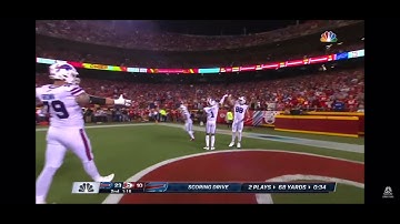 Josh Allen does it again finding Dawson Knox for 56 yard TD