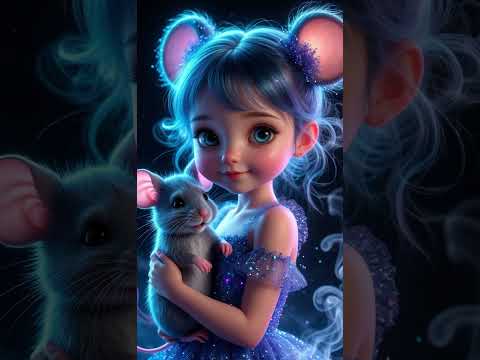 Арт #music #cute #красота #открытка #арт #мышка #нейросеть