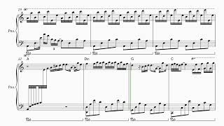 Giovanni Marradi - Just for you - Arranged for solo piano, with music sheet