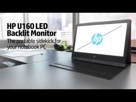 HP U160 LED Backlit Monitor