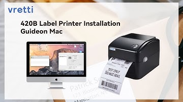 How to Install the Driver on Mac System|VRETTI-420B
