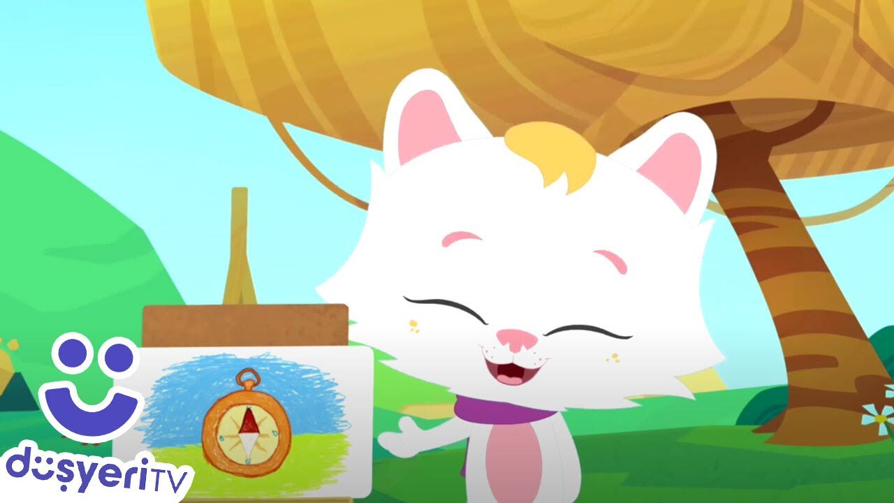 Compass Rhyme Pisi-The Compass 😻 2 Parts Together 🤞🙆♀️ Nursery Rhymes & Kids Songs 🎶 ...