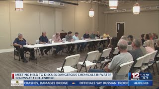 Meeting held in Ritchie County to discuss dangerous chemicals found in water