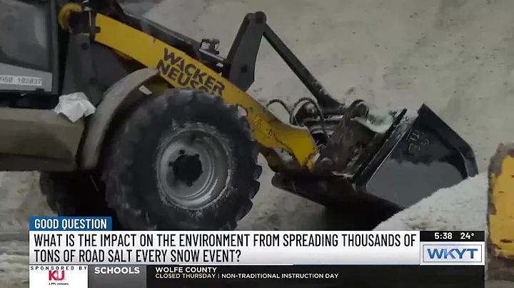 Good Question: What is the environmental impact of spreading thousands of tons of road salt?