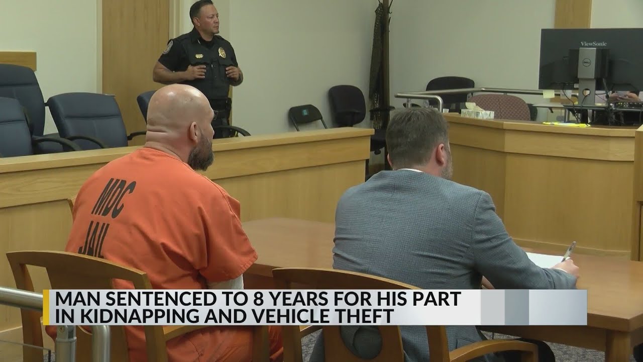 Man sentenced to eight years for carjacking vehicle with children ...