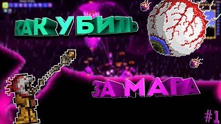 КАК УБИТЬ ГЛАЗ КТУЛХУ | TERRARIA ЗА МАГА [ГАЙД]