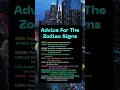 Advice for The Zodiac Signs #astrology #zodiacsign #tarot #zodiac #horoscope #signs #zodiacvibes