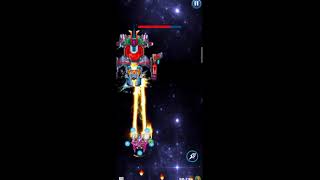 Alien shooter world boss  Eron destroyer.
