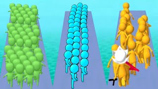 COUNT MASTERS vs RUNNER PUSHER vs JOIN CLASH 3D - Triple Game screenshot 2