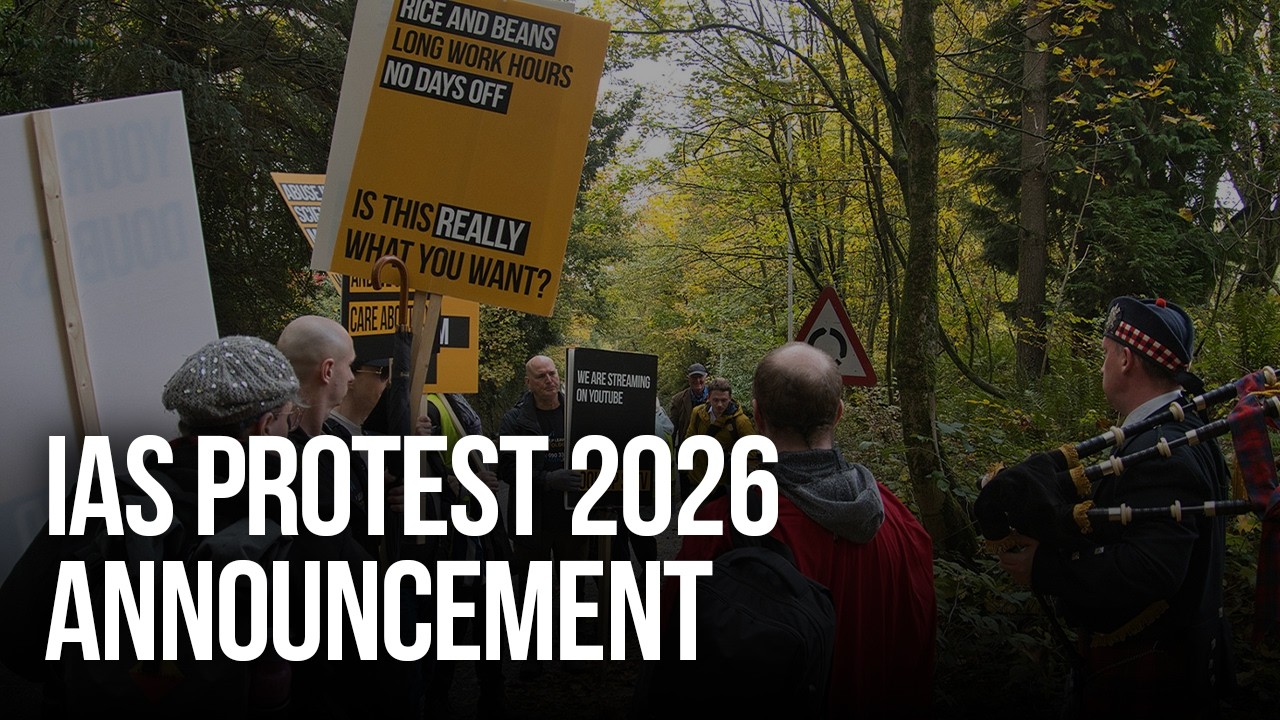 We have a date! IAS Protest 2026 ANNOUNCEMENT