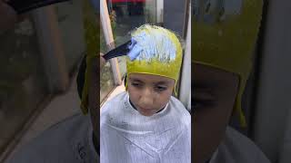 صبغت شعره سلفر وطلع يجنن💈✅