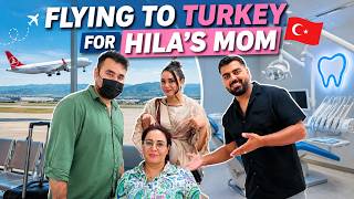 Flying To Turkey For Hila's Parents & Mati's Wedding | سفر به ترکیه با خانواده | Hilaamassi Vlog 378