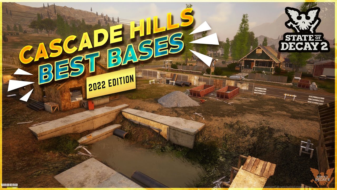 State Of Decay 2 - RARE MODS FOR BASE, TOP 3 BASES (Tricks & Tips) Cascade  Hills Survival Guide 