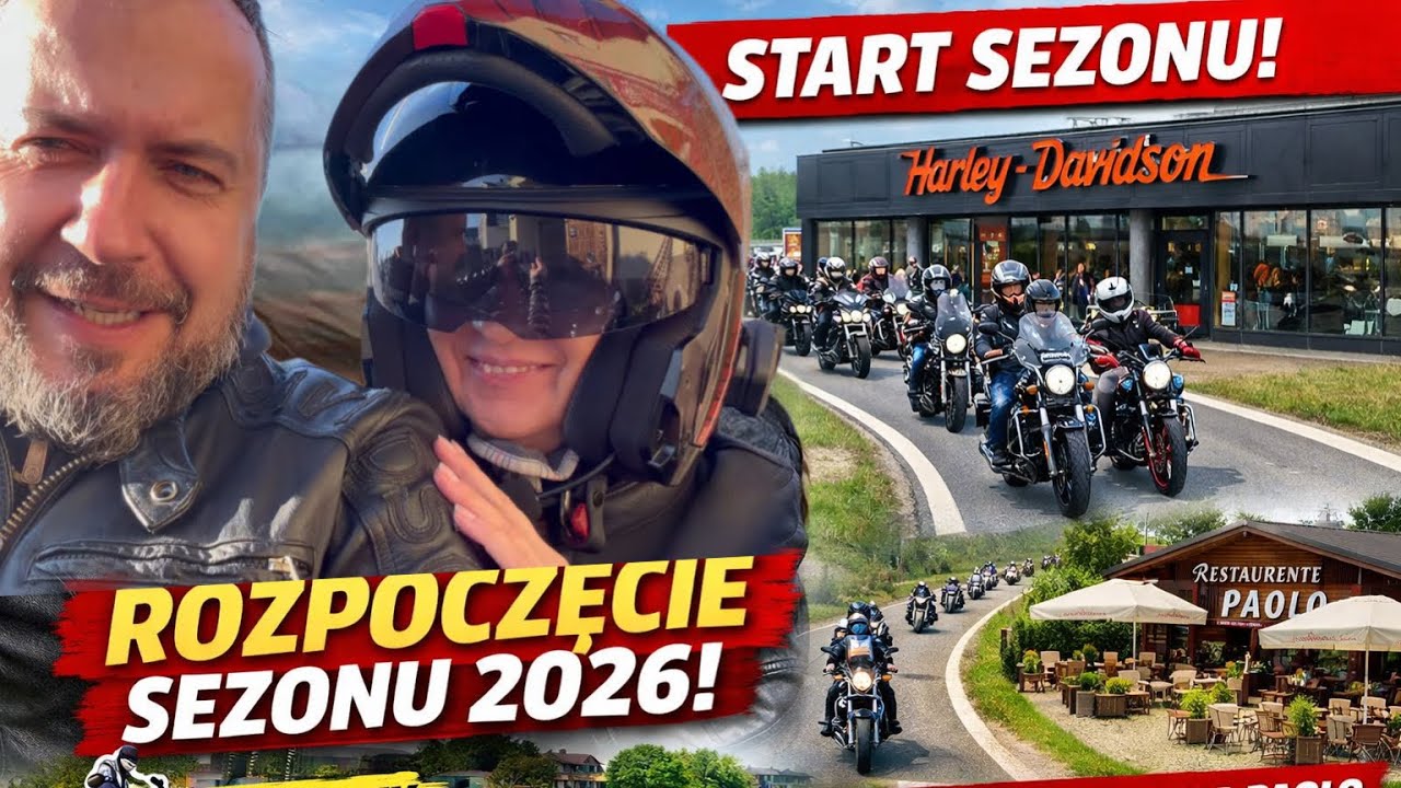 Rozpoczęcie Sezonu Motocyklowego 2026 - pierwsza wspólna przejażdżka!