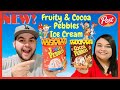 NEW Fruity Pebbles &amp; Cocoa Pebbles Ice Cream Review 🥣🍦