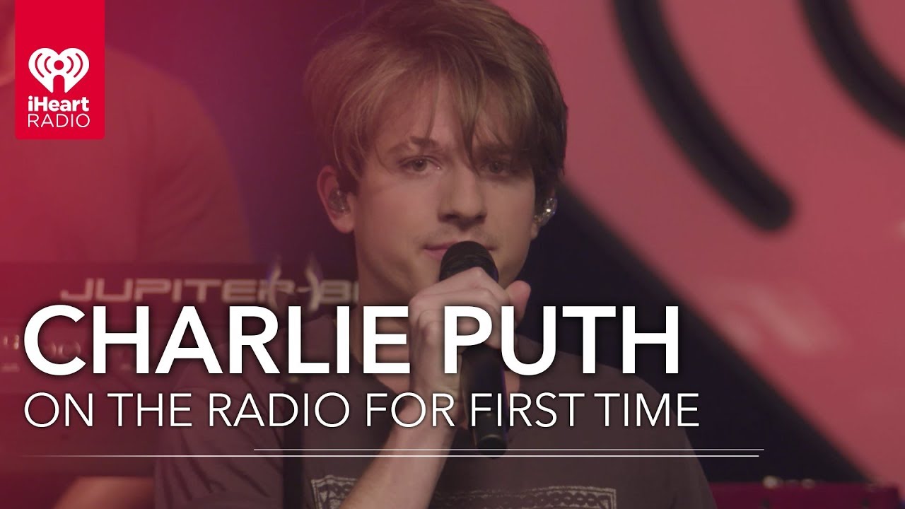 Charlie Puth Hearing Himself On The Radio For The First Time! | iHeartRadio Album Release Party