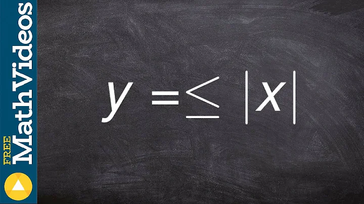 Learn how to shade an absolute value inequalities ex 10