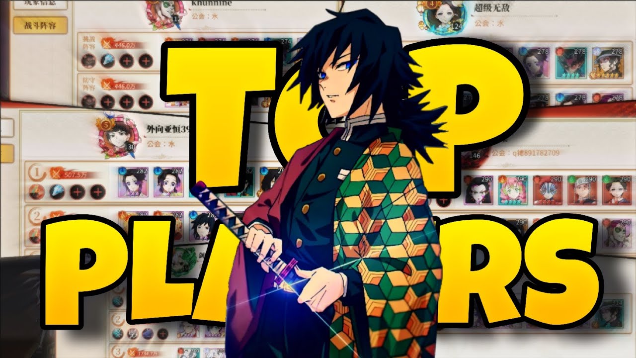 BEST Characters that TOP PLAYERS are Using in CN Server OCT 2023 Blade of Pillar