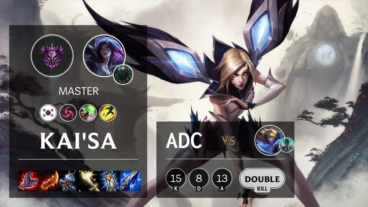 Kai'Sa ADC vs Ezreal - KR Master Patch 10.11