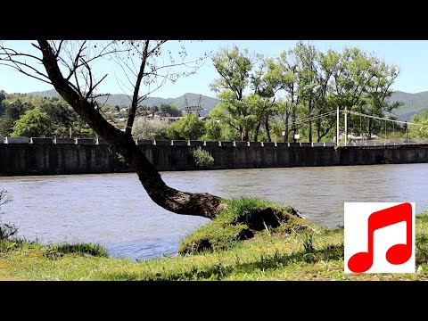 სათივე near River Mtkvari, sunny afternoon Ambience - with music
