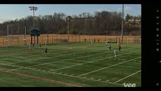 Bethesda ECNL vs PDA White - Movement off the ball to a corner