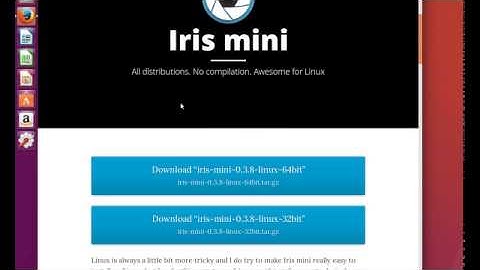 How to install Iris mini on Linux Ubuntu