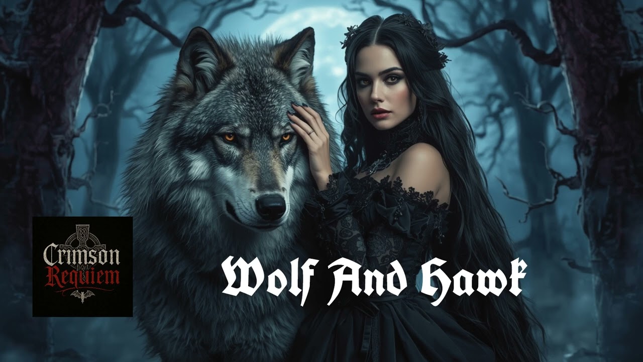 Crimson Requiem-Wolf and Hawk