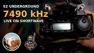 Listening to The Tech Prepper Interview S2 Underground | Shortwave with Yaesu 857D