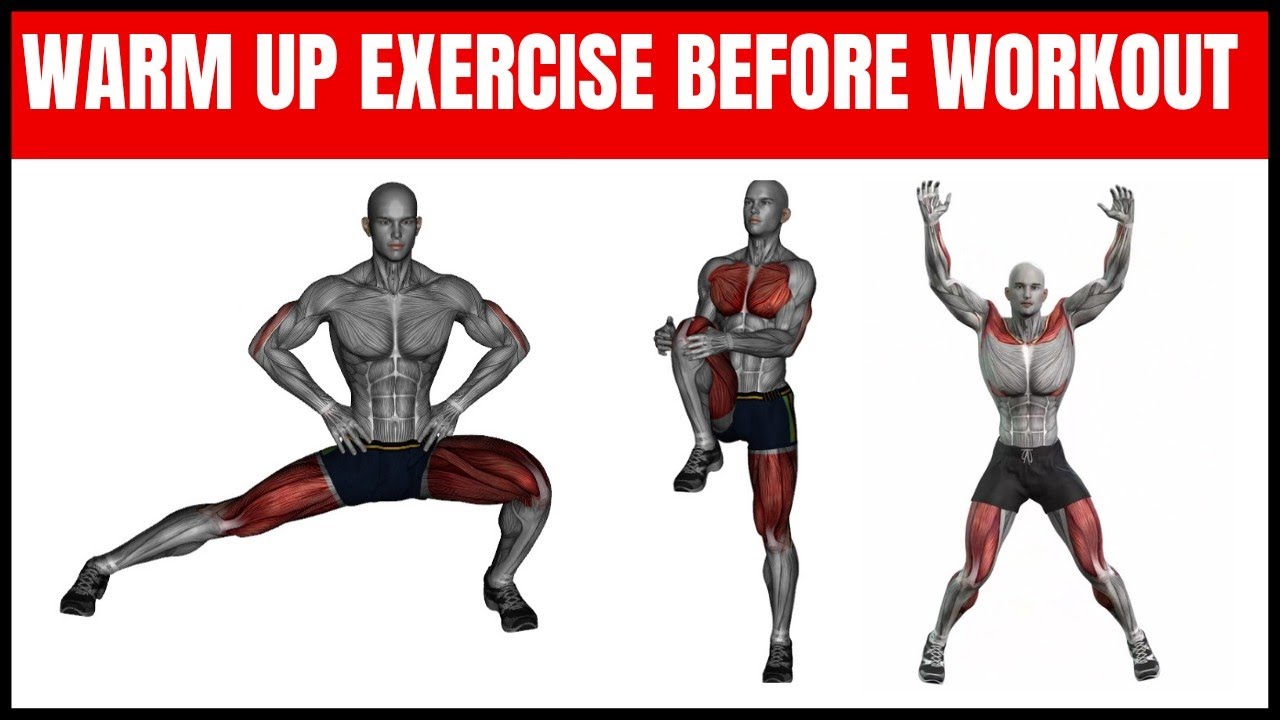 Warm Up Exercise Before Workout | Pre Workout | Full Body Warm-up ...