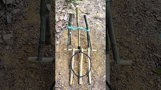 Easy trap creative #trap#bushcraft