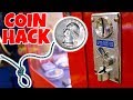 WILL THE COIN ON A STRING HACK WORK AT THE ARCADE???