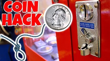 WILL THE COIN ON A STRING HACK WORK AT THE ARCADE???