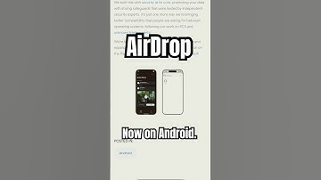 AirDrop Works on ANDROID⁉️#shorts