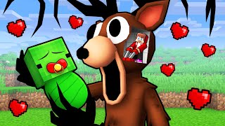 JJ Control 99 NIGHTS IN THE FOREST MIND to ADOPT Mikey in Minecraft (Maizen)