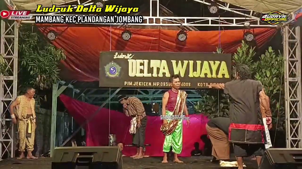 Lakon Misteri Anjing Putih Ludruk DELTA WIJAYA live Mambang Kec Plandakan Jombang