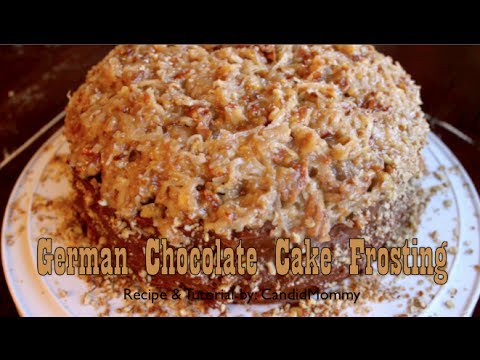 German Chocolate Cake Frosting Recipe & Tutorial